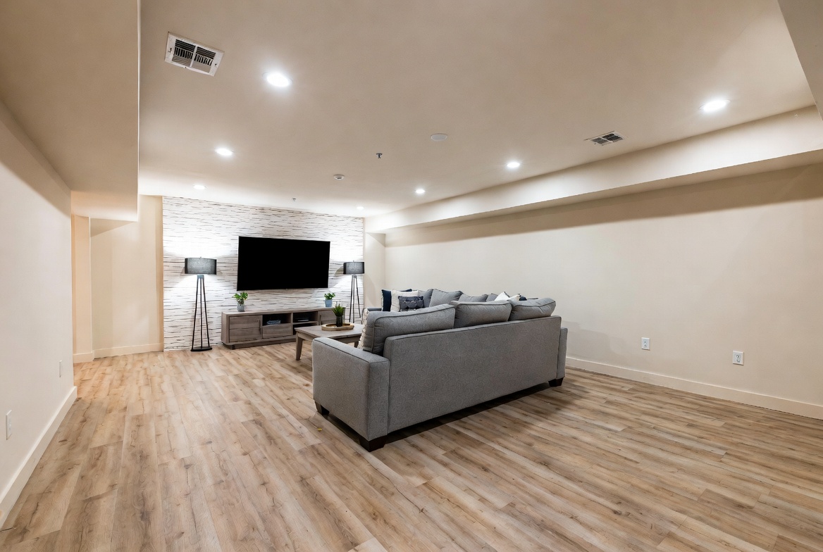 Basement restoration after water damage